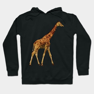 Low Poly Giraffe Hoodie